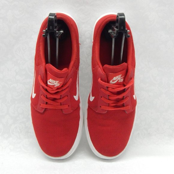 Nike Portmore Ultralight Red Skateboarding Shoe Me main image 8